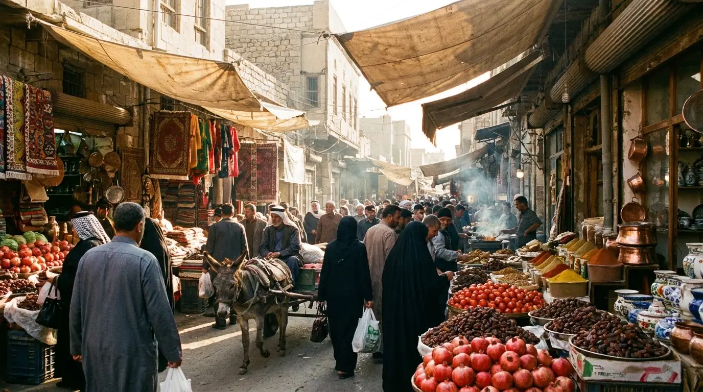 سوق الفلوجة الشعبي(النزيزة) Fallujah Bazar