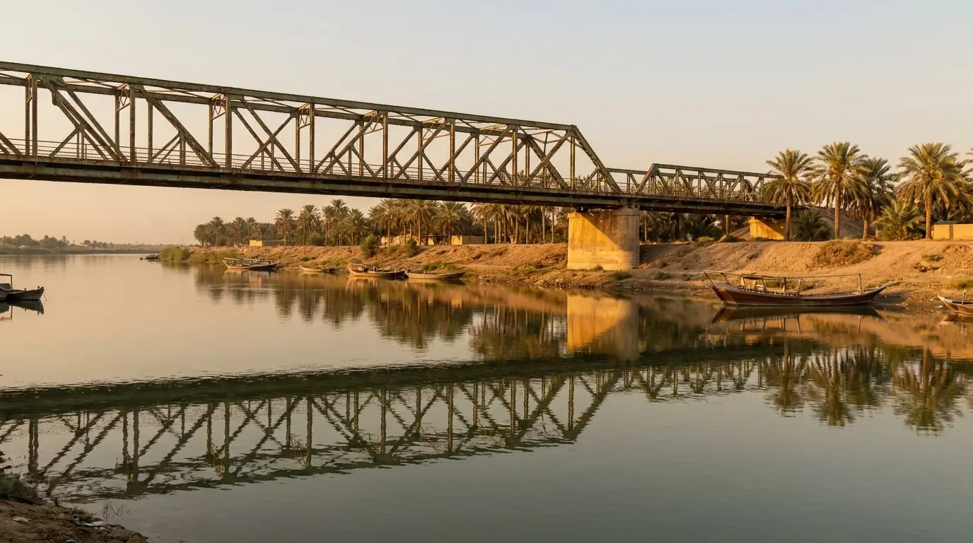 The old green bridge